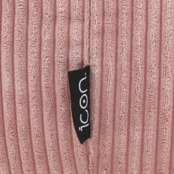 icon Set van 2 Zitzak Kingston - Corduroy Zitzak Volwassenen - Oud roze