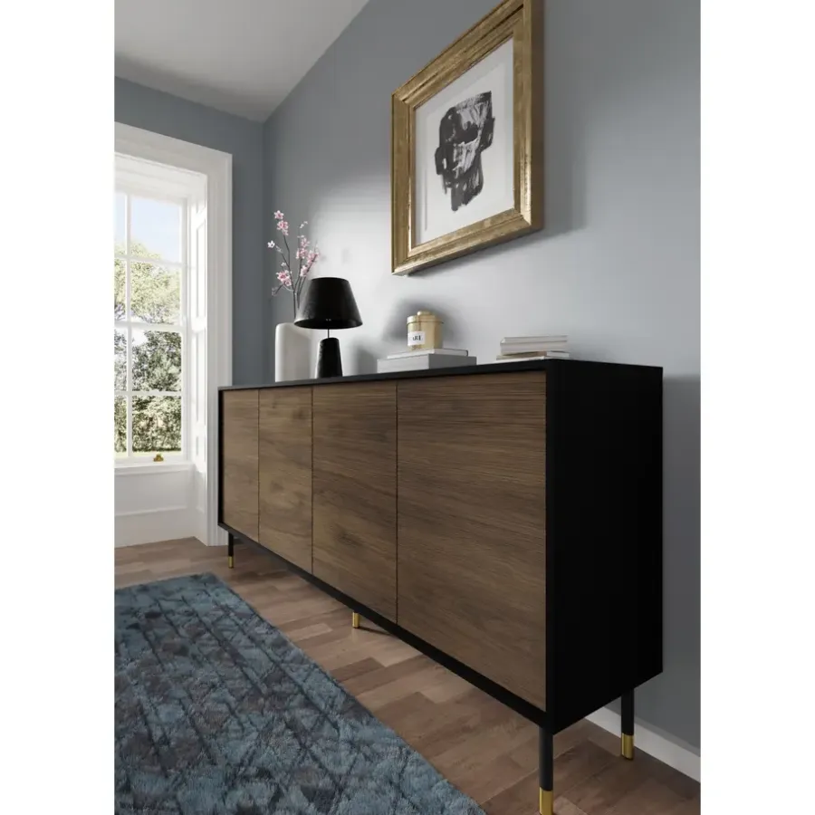 Homlando SHERWOOD dressoir 4D 180 cm catania eiken