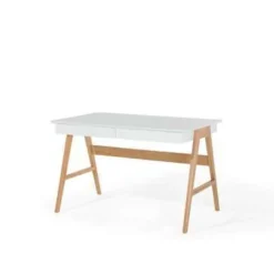 Beliani SHESLAY - Bureau - Wit - MDF