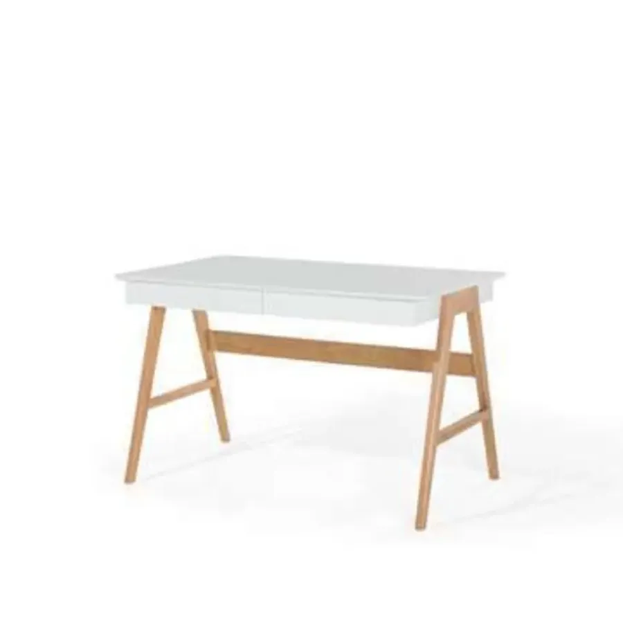 Beliani SHESLAY - Bureau - Wit - MDF
