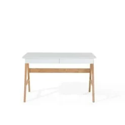 Beliani SHESLAY - Bureau - Wit - MDF