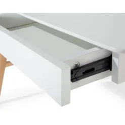 Beliani SHESLAY - Bureau - Wit - MDF