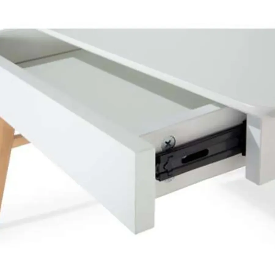 Beliani SHESLAY - Bureau - Wit - MDF