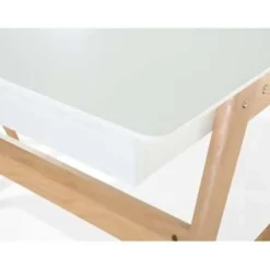 Beliani SHESLAY - Bureau - Wit - MDF