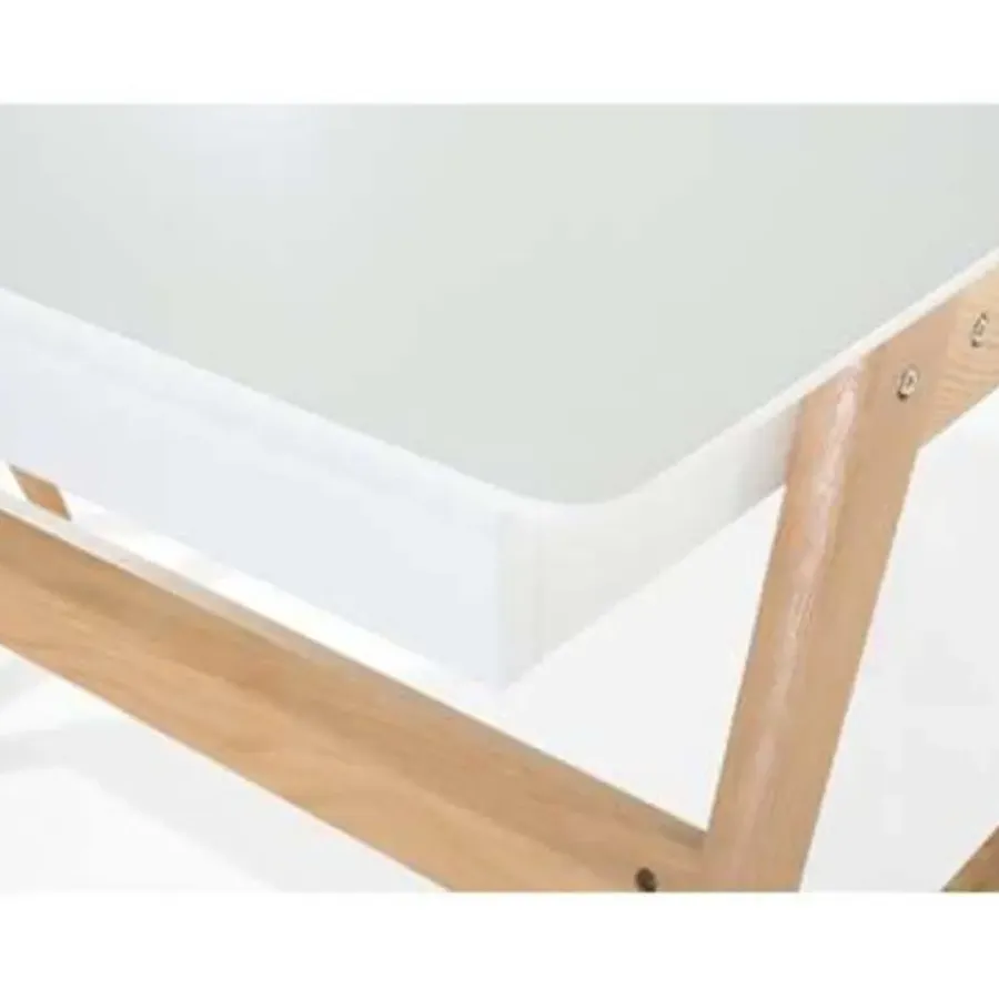 Beliani SHESLAY - Bureau - Wit - MDF