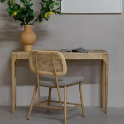 Sidetables-Giga Meubel Sidetable Naturel Mangohout - 120x35x76cm - Kelsa