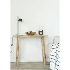 Sidetables-House Nordic Sidetable Teakhout Naturel - 90x30x80cm - Landelijke Stijl