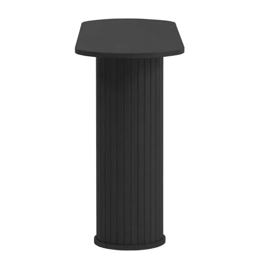 Giga Living Sidetable Zwart Eikenhout - 130x40x75cm - Nola