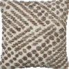 Leen Bakker Sierkussen Damian - taupe - 45x45 cm