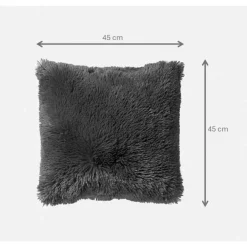 Sierkussen.nl Sierkussen Fluffy - Pumice Stone - 45x45 cm
