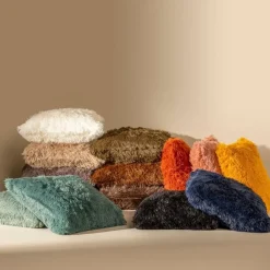 Sierkussen.nl Sierkussen Fluffy - Pumice Stone - 45x45 cm