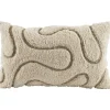 Leen Bakker Sierkussen Guust - off-white/taupe - 30x50 cm