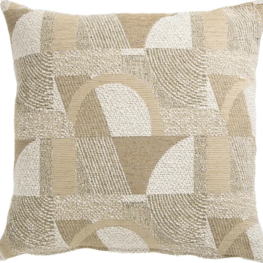 Leen Bakker Sierkussen Jop - zand - 45x45 cm