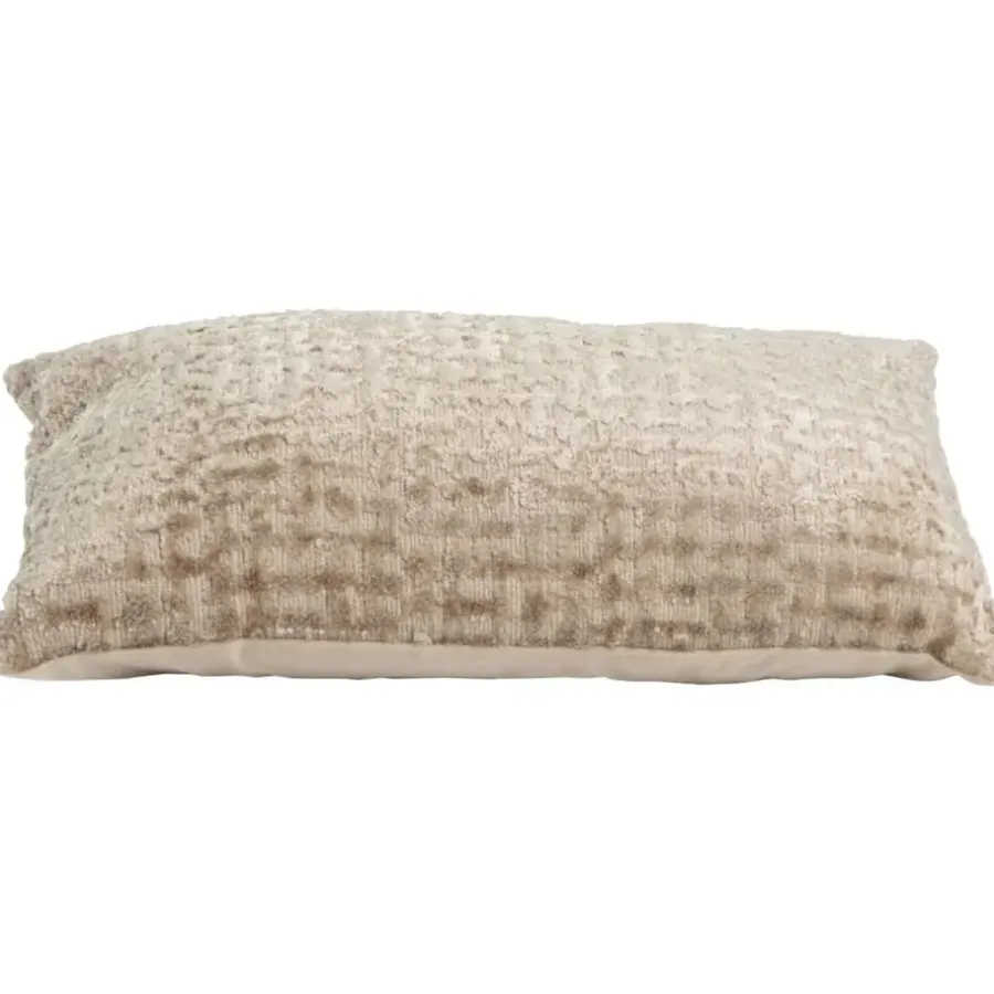 Leen Bakker Sierkussen Jort - beige - 30x50 cm