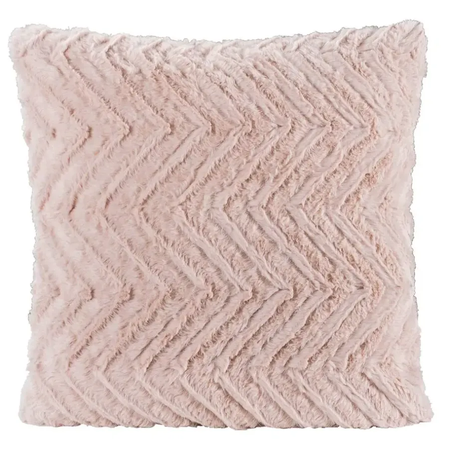 Leen Bakker Sierkussen Monica - roze - 45x45 cm