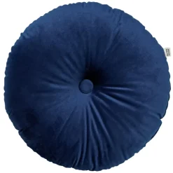 Sierkussens-Sierkussen.nl Sierkussen Olly - Insignia Blue - Ø40 cm