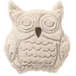 Textino Sierkussen Owl - Whitecap Gray - 35x40 cm