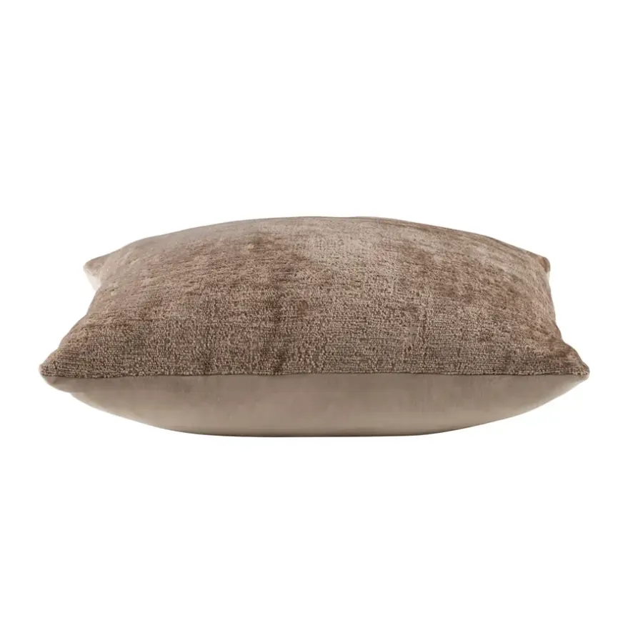 Leen Bakker Sierkussen Runa - taupe - 45x45 cm