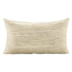 Leen Bakker Sierkussen Solane - naturel/goud - 30x50 cm