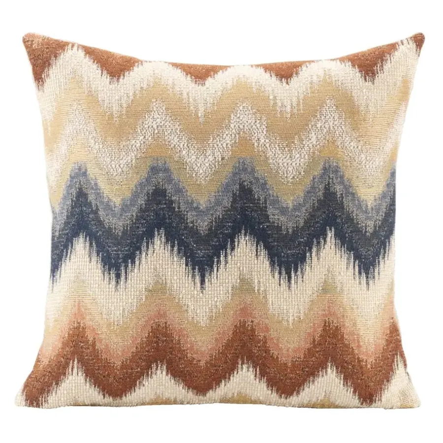 Sierkussens-Leen Bakker Sierkussen Ward - off-white/bruin - 45x45 cm