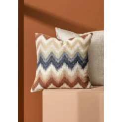 Sierkussens-Leen Bakker Sierkussen Ward - off-white/bruin - 45x45 cm