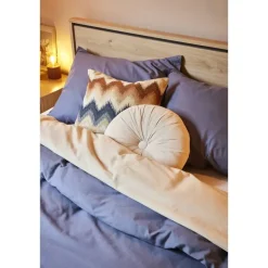 Sierkussens-Leen Bakker Sierkussen Ward - off-white/bruin - 45x45 cm