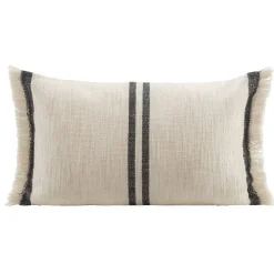Sierkussens-Leen Bakker Sierkussen Xavi - off-white/zwart - 30x50 cm