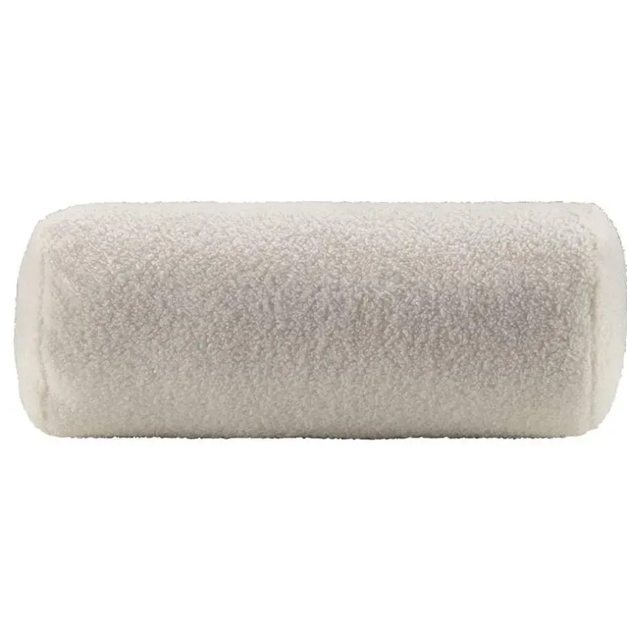 Leen Bakker Sierkussenrol Abby - off-white - 45xØ20 cm