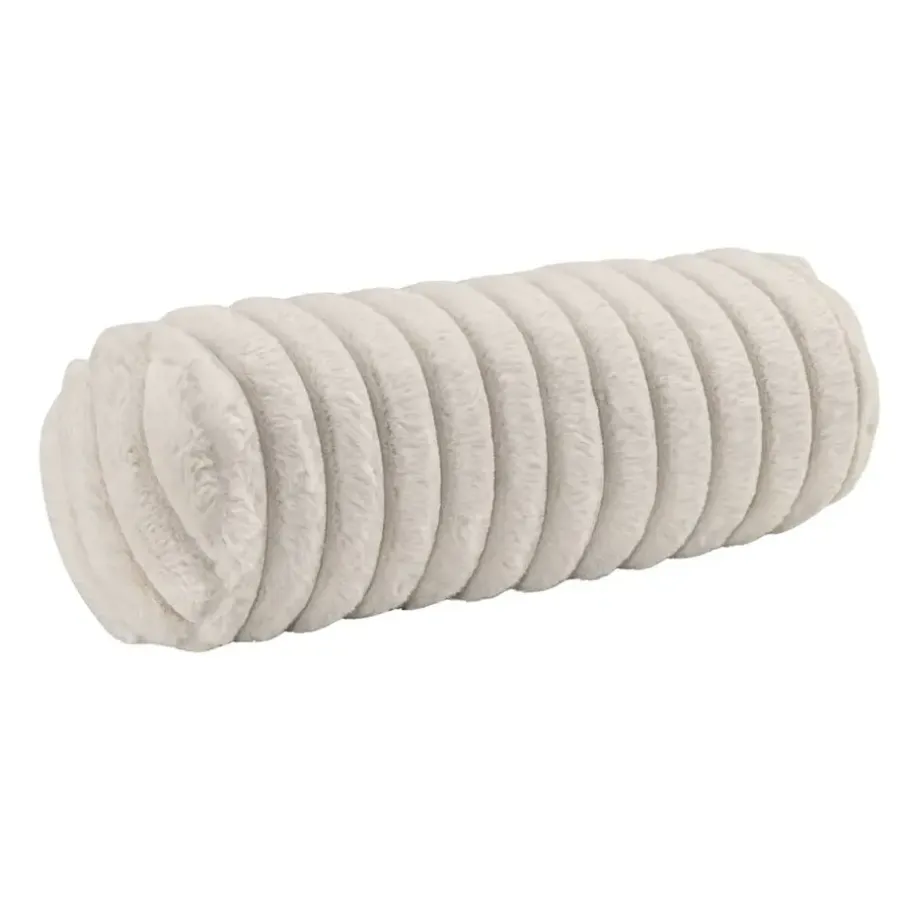 Leen Bakker Sierkussenrol Bouke - zand - 42xØ15 cm