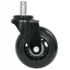 Bureaustoelen|Bureaustoelen-IVOL Skate wieltjes voor bureaustoel - Set van 5 stuks