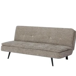 Slaapbanken|Slaapbanken-Giga Meubel Slaapbank 3-Zits - Taupe Stof - Zithoogte 41cm - 179x87x80cm - Olive