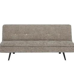 Slaapbanken|Slaapbanken-Giga Meubel Slaapbank 3-Zits - Taupe Stof - Zithoogte 41cm - 179x87x80cm - Olive