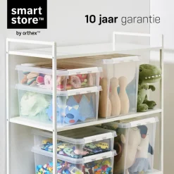 Opbergboxen-SmartStore Stevige Opbergbox 14L Set van 3 - 40x30x18cm