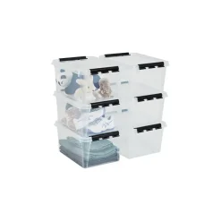 Opbergboxen-SmartStore Stevige Opbergbox 31L Set van 2 - 50x39x26cm