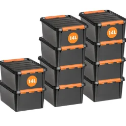 SmartStore Stevige Opbergbox 14L Set van 2 - 40x30x19cm