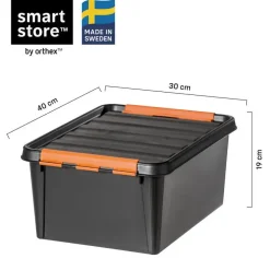 SmartStore Stevige Opbergbox 14L Set van 2 - 40x30x19cm