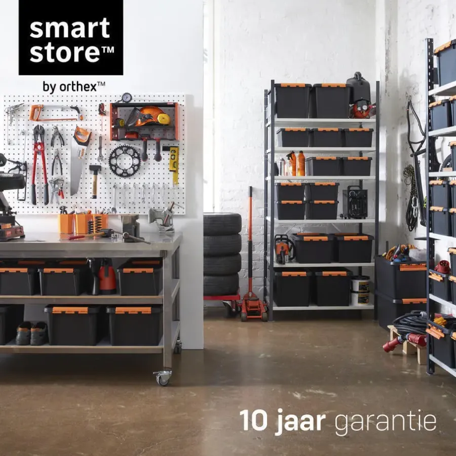 SmartStore Stevige Opbergbox 14L Set van 2 - 40x30x19cm