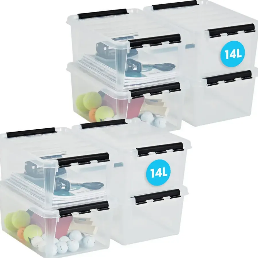 SmartStore Stevige Opbergbox 14L Set van 2 - 40x30x18cm