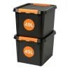 Opbergboxen-SmartStore Stevige Opbergbox 49L Set van 2 - 59x39x34cm