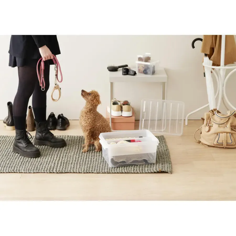 SmartStore Stevige Opbergbox 14L Set van 6 - 40x30x18cm
