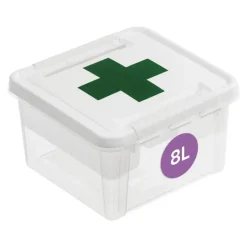 SmartStore Stevige Opbergbox 7L Set van 2 - 28x28x17cm
