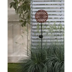 Luxform Solar Grondspies Tuinlamp - Mandala - 2 stuks