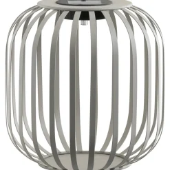 Leen Bakker Solar lantaarn Sem - taupe - 20,5xØ20 cm