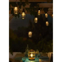 Luxform Solar Lichtsnoer Corsica Feestverlichting - 10xLED