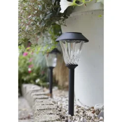 Buitenverlichting|Solar Tuinverlichting-Luxform Solar Tuinlamp - St. Tropez - 3 stuks - 5 Lumen