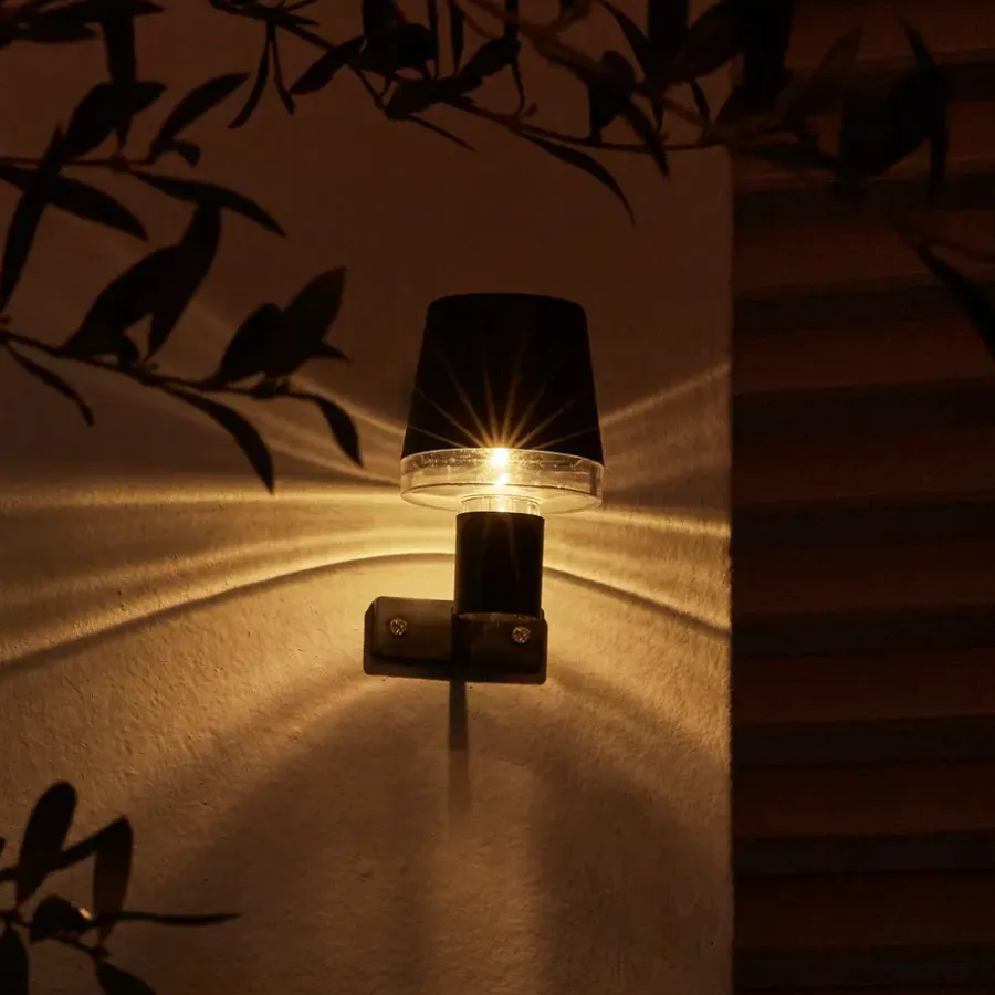 Luxform Solar Wandlamp - Cala d'Or - 3 stuks