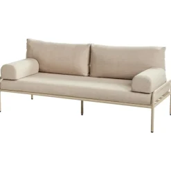 Leen Bakker SOLOFRA - Tuinbank 2-zits - Beige - Aluminium