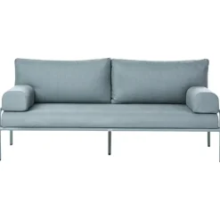 Leen Bakker SOLOFRA - Tuinbank 2-zits - Mintgroen - Aluminium
