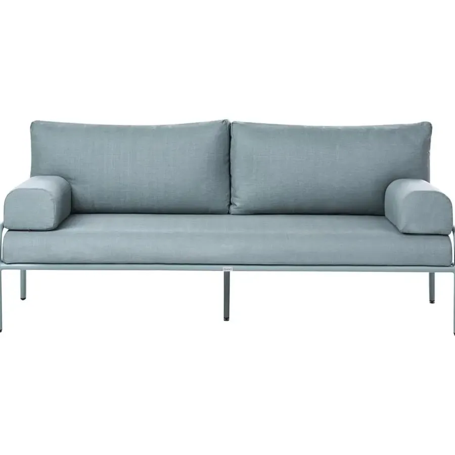 Leen Bakker SOLOFRA - Tuinbank 2-zits - Mintgroen - Aluminium