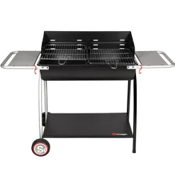 Leen Bakker Somagic Barbecue - Zwart - 133 x 53 x 94cm